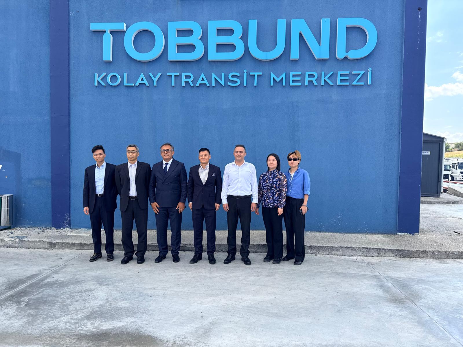 DEİK Lojistik İş Konseyi ve Çin Heyetinden Edirne Kolay Transit Merkezi’ne Ziyaret
